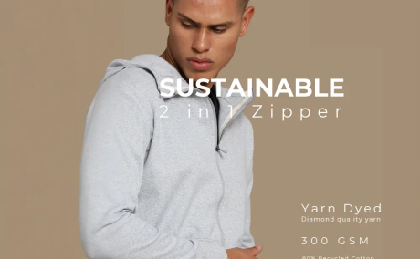 Hoodie 2 in 1 Zipper
