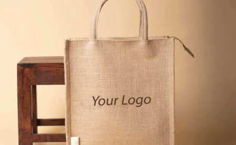 Jute Bag with Zip