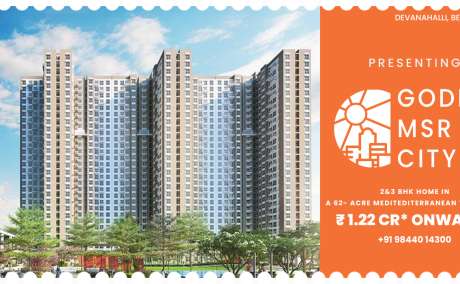 Godrej Shettigere Barca at Godrej MSR City | Apartment in North Bangalore