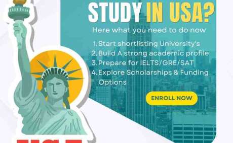 Study in USA - University Shortlisting, IELTS Prep & Scholarships