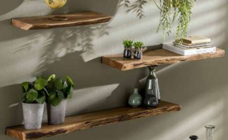 Sleek and Sturdy Shelves for Wall Storage