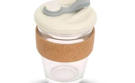 Cork Coffee Mug with Lid