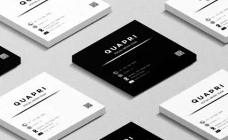 Square Visiting Cards