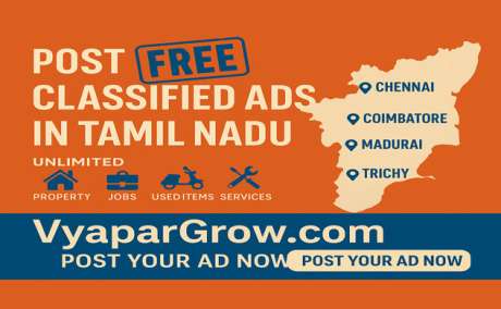 Post Unlimited Free Classified Ads in India - Try VyaparGrow