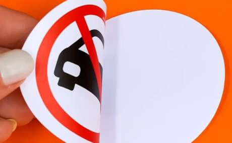 Front Adhesive Stickers