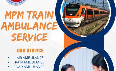 MPM Train Ambulance in Chennai provides medical professionals on trains