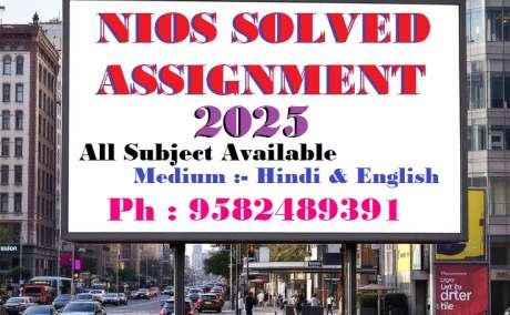 Call-9582489391 nios solved assignment for october exam