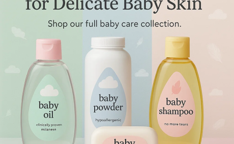 Gentle Baby Care Essentials - Pure, Safe & Trusted for Tender Skin