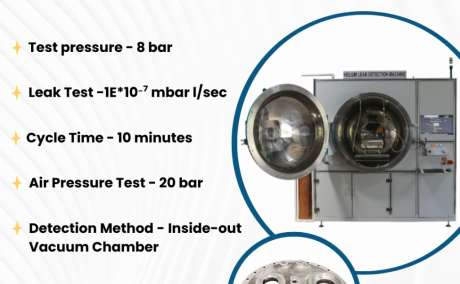Helium Leak Testing for MV Switchgear Casting | Nxtek