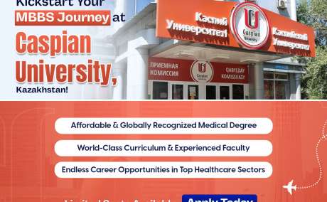 Kazakhstan MBBS Admission - Apply to Caspian University Today