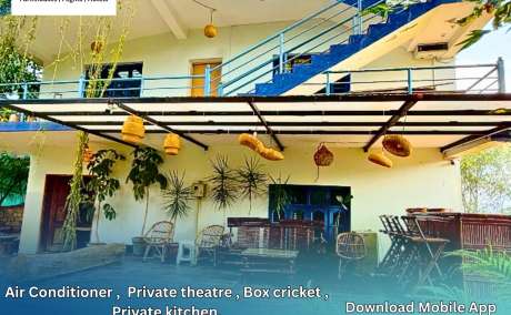 farm house with box cricket in Bangalore