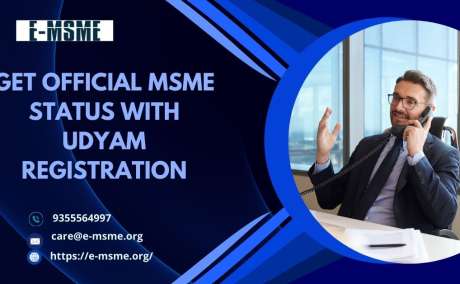 Get Official MSME Status with Udyam Registration