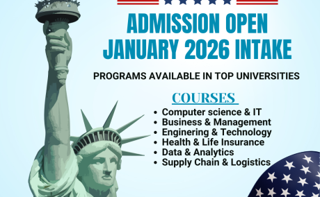 Kickstart Your Future - Study in USA, January 2026 Intake with EduNexus Globe