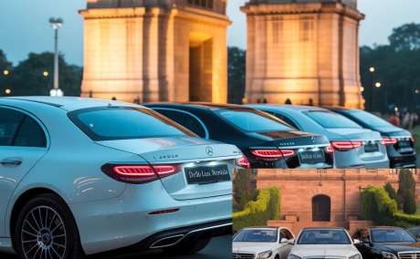 Premium Cars on Rent Delhi with Luxury Car Service