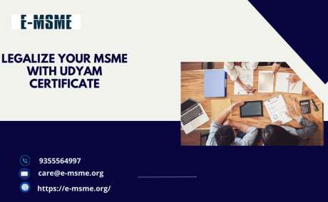 Legalize Your MSME with Udyam Certificate