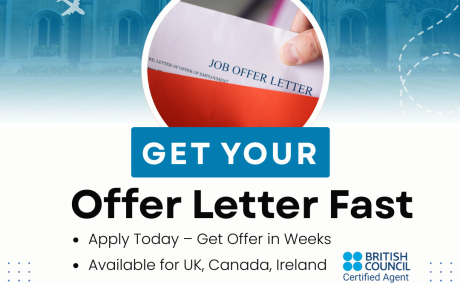Secure Your Spot Abroad - Fast Offer Letters!