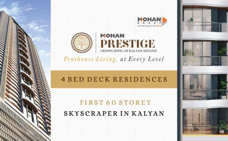 Mohan Prestige Kalyan - Tallest 60-Storey Luxury Tower with 4 BHK Ultra-Spacious Homes