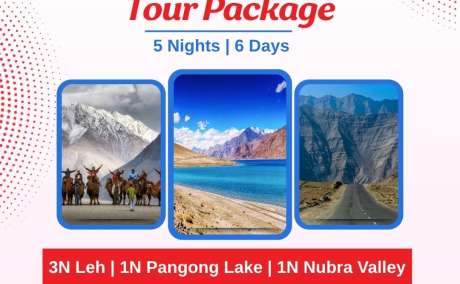 Book 5 Nights 6 Days Leh Ladakh Tour Package