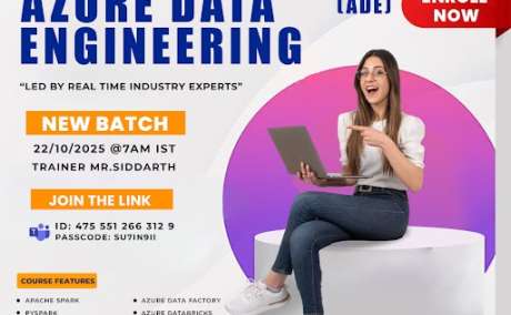 New Batch Azure Data Engineering Join Online Training Oct 22nd