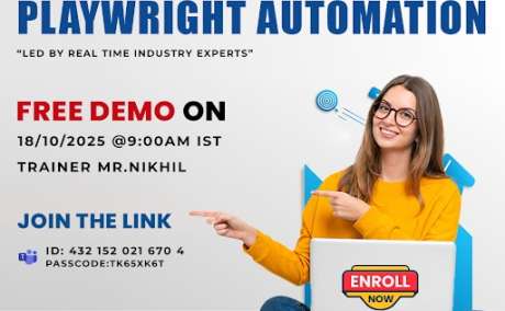 Playwright Automation Online Free Demo
