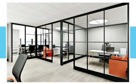 Glass Partition Wall Pune | Modern & Space-Saving Office Solutions