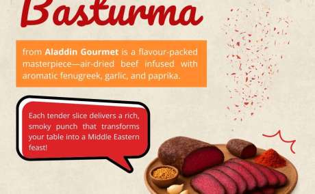 Basturma from Aladdin Gourmet is a flavour-packed masterpiece