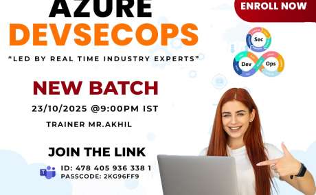 Azure DevSecOps New Batch Starting Soon!
