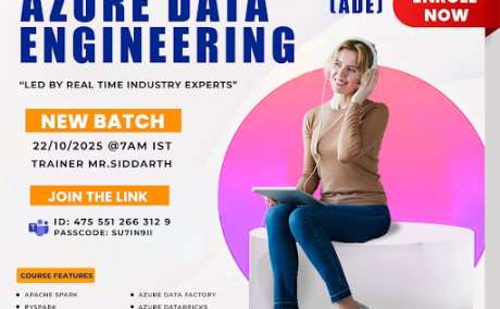 Azure Data Engineering New Batch Join Online Training Oct 22nd