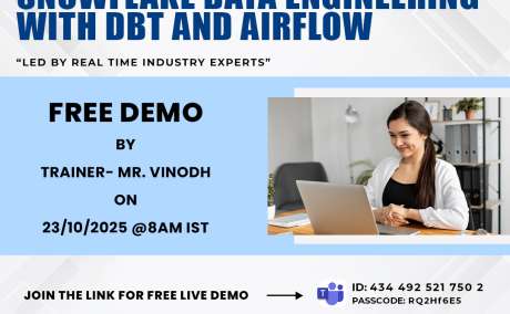 Snowflake Data Engineering Free Demo | Visualpath Training