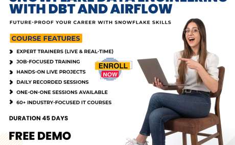 Snowflake with DBT Online Training | Data Engineering