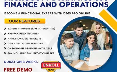 Best D365 Finance And Operations Online Training | In Hyderabad