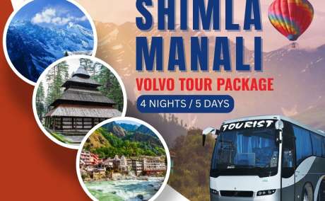 4 nights 5 days Manali Volvo tour Package From Delhi
