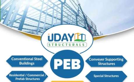 Best PEB Structure Manufacturers in Andhra Pradesh & Telangana || Uday Structurals