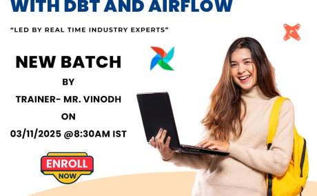 Snowflake with DBT & Airflow - New Batch Online Starting Soon!