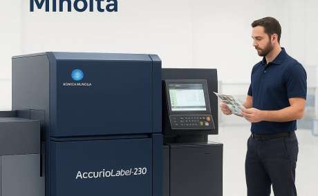 Elevate Your Label Printing in Arabia ,UAE with AccurioLabel Series from Konica Minolta