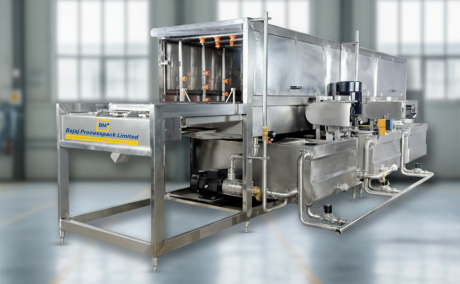 High-Performance Crate Washer by Bajaj Processpack Ltd.