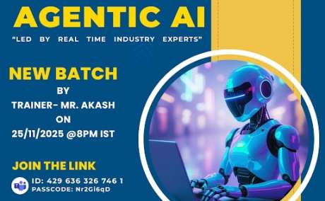 Agentic AI Online New batch