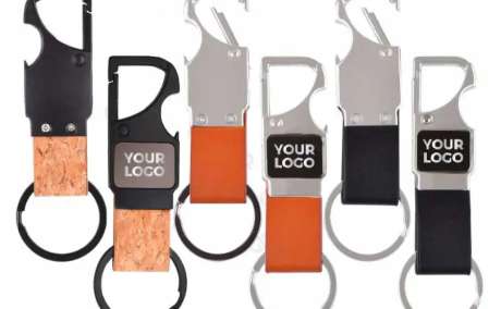 Carabiner keychains with Bottle Opener