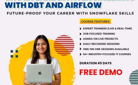 Best Snowflake Data Engineering with DBT and Airflow Training