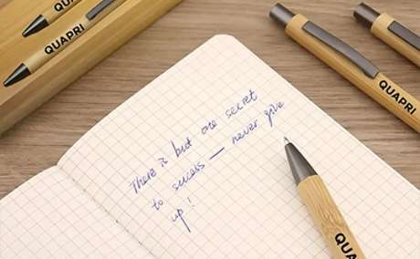 Bamboo Ballpoint Pens - Quapri
