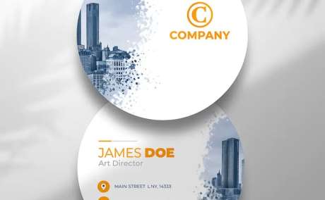 Circle Visiting Cards