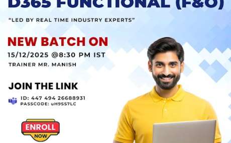 Dynamic 365 Functional F&O Online DEMO - Visualpath