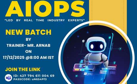 Join Our AIOps New Batch on 17th December