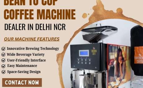 Bean to cup coffee vending machine dealer in Delhi