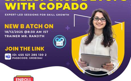 Enroll Now: Salesforce DevOps with Copado Online New Batch