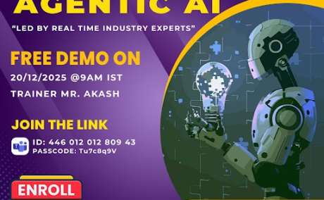 Agentic AI Online Free Demo | Visualpath Corporate Training