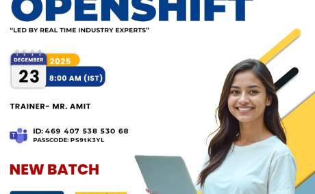 Openshift Online New Batch On 23rd December - Enroll Now!