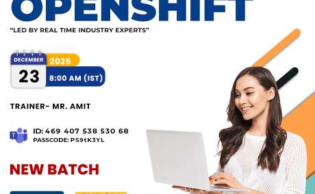 Openshift Online New Batch On 23rd December - Enroll Now!