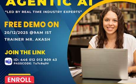 Agentic AI Online Free Demo | Online Corporate Training