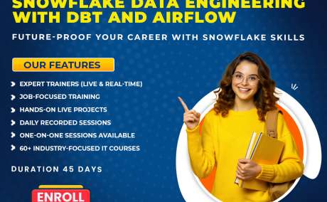 The Best Snowflake Data Engineering with DBT and Airflow Training